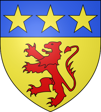 Blason de la commune Saint-Privat