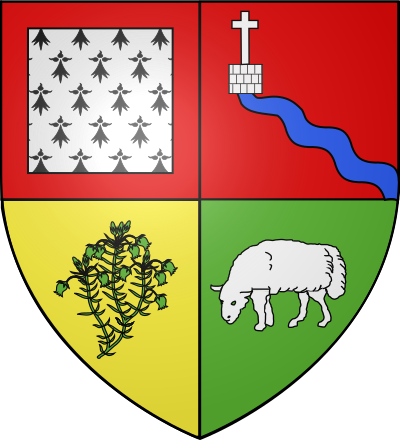 Blason de la commune Saint-Setiers