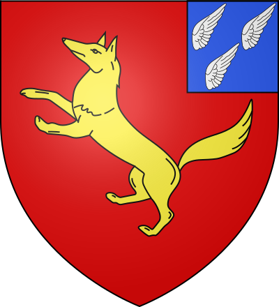 Blason de la commune Saint-Sornin-Lavolps