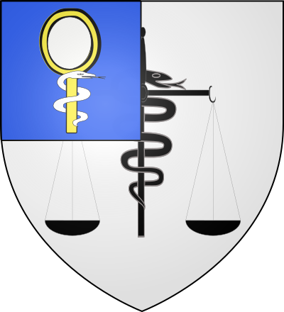 Blason de la commune Yssandon