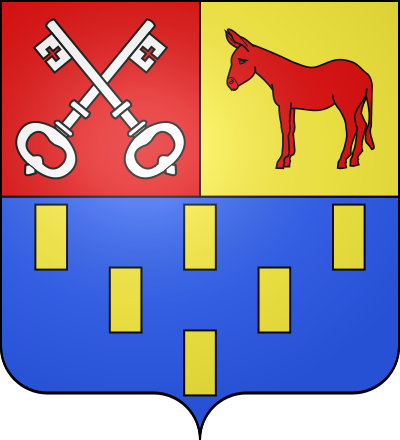 Blason de la commune Asnières-en-Montagne
