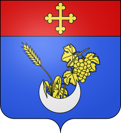 Blason de la commune Asnières-lès-Dijon