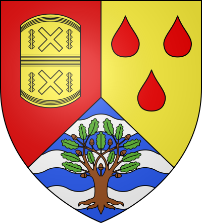 Blason de la commune Blanot