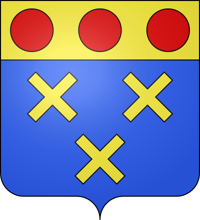Blason de la commune Bligny-lès-Beaune