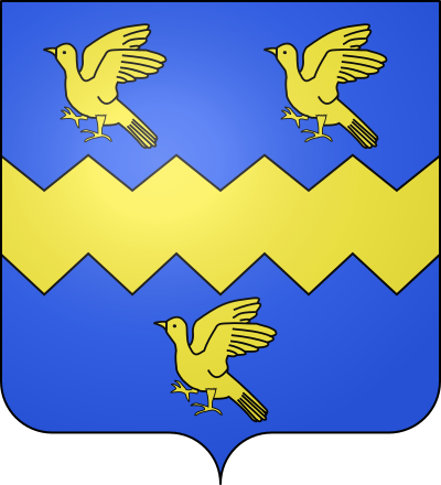 Blason de la commune Chevigny-en-Valière
