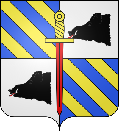 Blason de la commune Couchey
