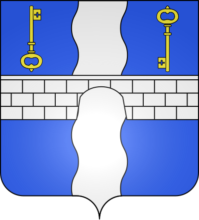 Blason de la commune Dampierre-et-Flée