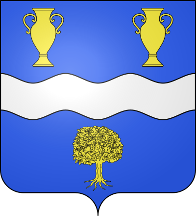 Blason de la commune Les Goulles