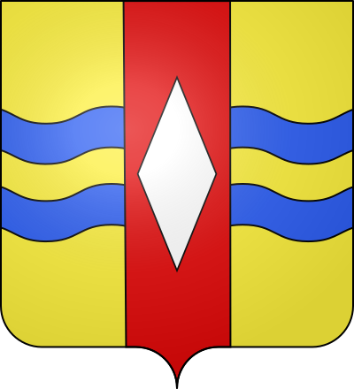 Blason de la commune Grésigny-Sainte-Reine