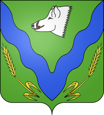 Blason de la commune Izeure