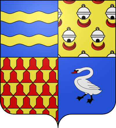 Blason de la commune Jours-lès-Baigneux