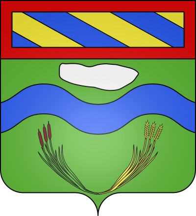 Blason de la commune Labergement-lès-Auxonne