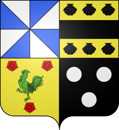 Blason de la commune Mauvilly