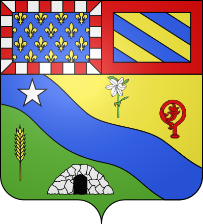 Blason de la commune La Roche-Vanneau