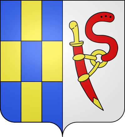 Blason de la commune La Rochepot
