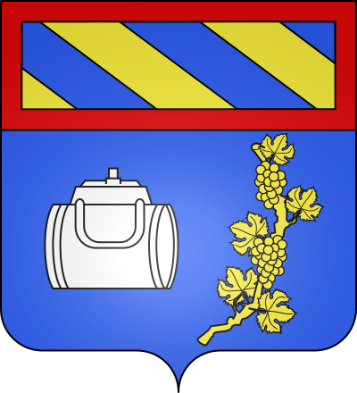 Blason de la commune Saint-Romain