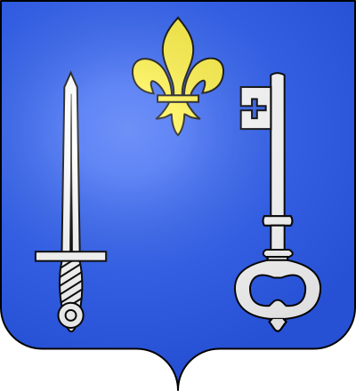 Blason de la commune Saint-Sauveur