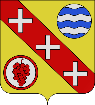 Blason de la commune Santenay