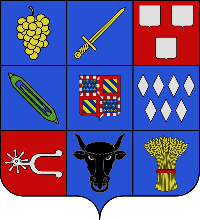 Blason de la commune Thoste