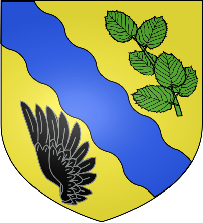 Blason de la commune Tillenay