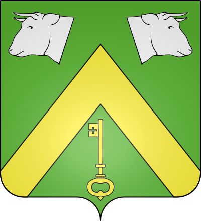 Blason de la commune Vic-des-Prés