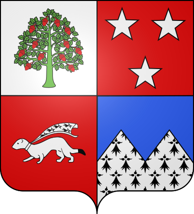 Blason de la commune Bourseul