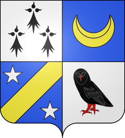 Blason de la commune Cohiniac