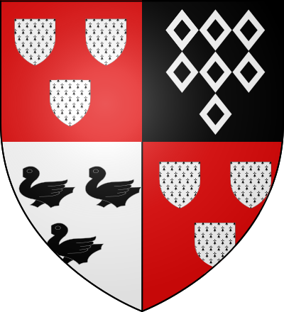 Blason de la commune Laurenan