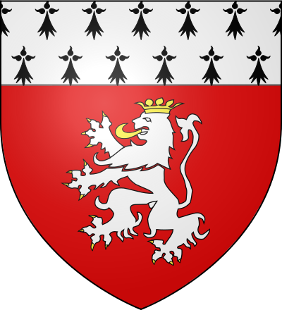 Blason de la commune Moncontour