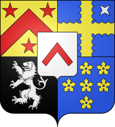 Blason de la commune Saint-Brandan