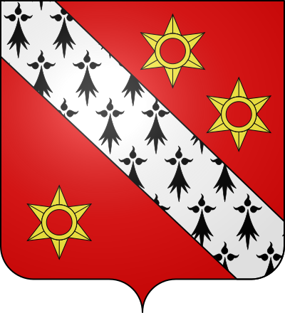 Blason de la commune Tramain