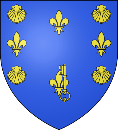 Blason de la commune Bénévent-l'Abbaye