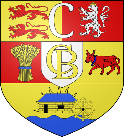 Blason de la commune Chéniers
