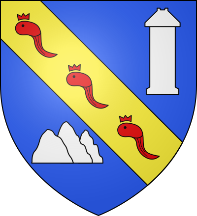 Blason de la commune Colondannes