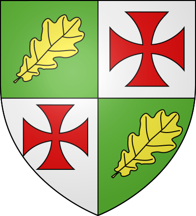 Blason de la commune La Forêt-du-Temple