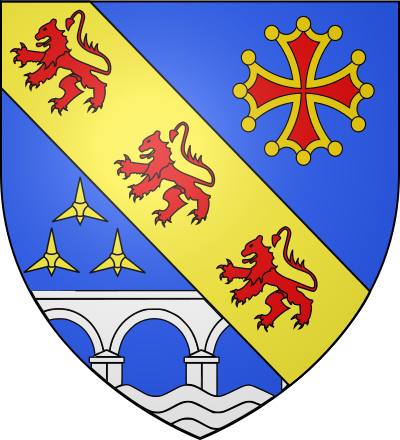 Blason de la commune Genouillac