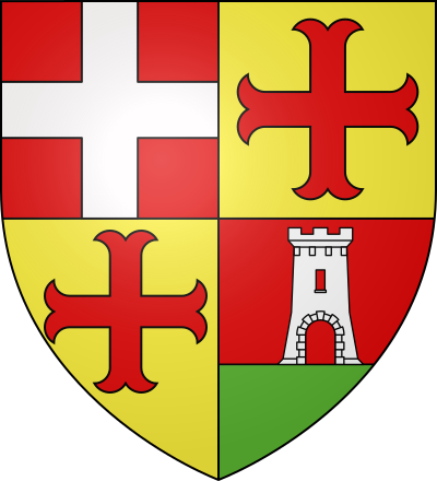 Blason de la commune Le Monteil-au-Vicomte