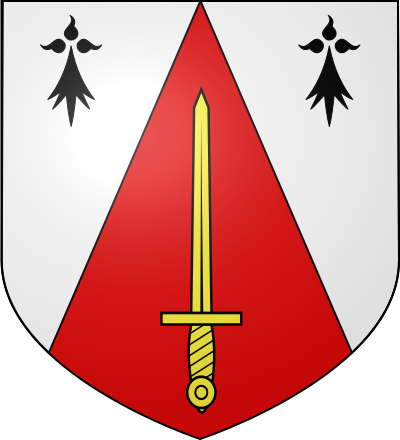 Blason de la commune Pierrefitte