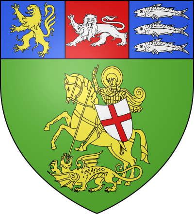 Blason de la commune Saint-Georges-Nigremont