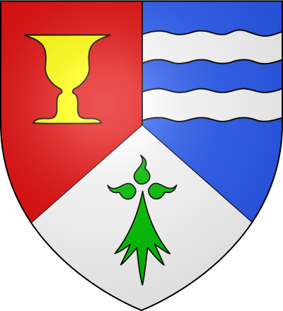 Blason de la commune Saint-Martial-le-Mont
