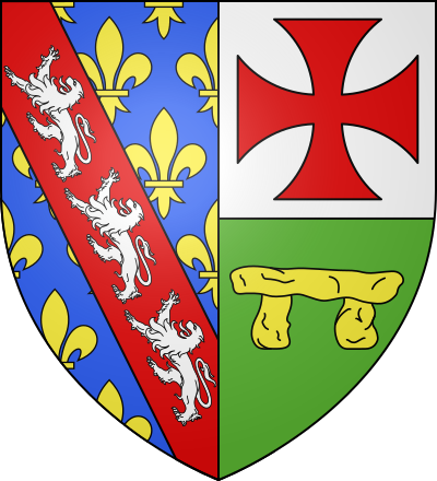 Blason de la commune Saint-Priest-la-Plaine