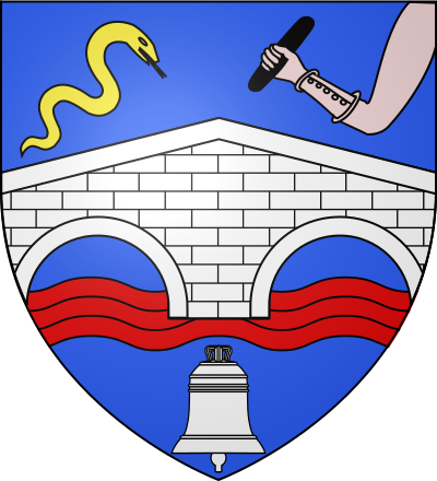 Blason de la commune Abjat-sur-Bandiat