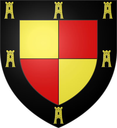 Blason de la commune Badefols-sur-Dordogne