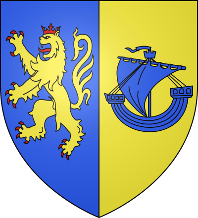 Blason de la commune Cénac-et-Saint-Julien