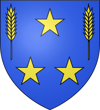 Blason de la commune Coursac