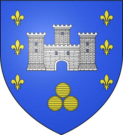 Blason de la commune Domme