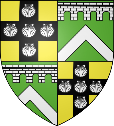 Blason de la commune Le Fleix