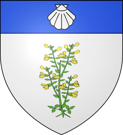 Blason de la commune Ginestet