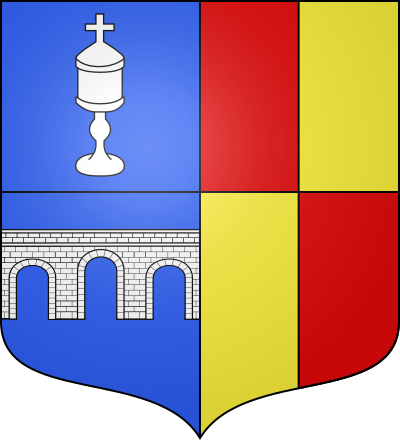 Blason de la commune Issac