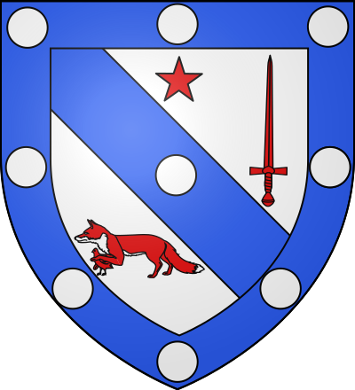 Blason de la commune Lamonzie-Montastruc